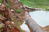 MCC buldozes encroachments along water pipeline